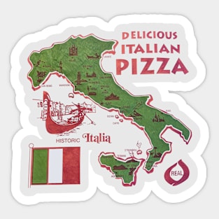 Delicious Italian Pizza Sticker